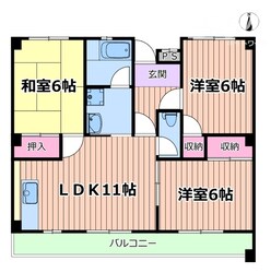 エクセル千里の物件間取画像